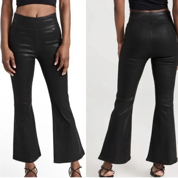 New! Frame Denim Jetset Pixie Flare Jeans Sz 1 fits size 25 26‎ 27 2829 Black